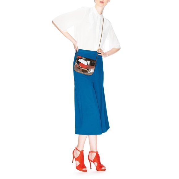 Jimmy Choo Zadie Fringe Elaphe Leather Crossbody - Picture 5 of 14